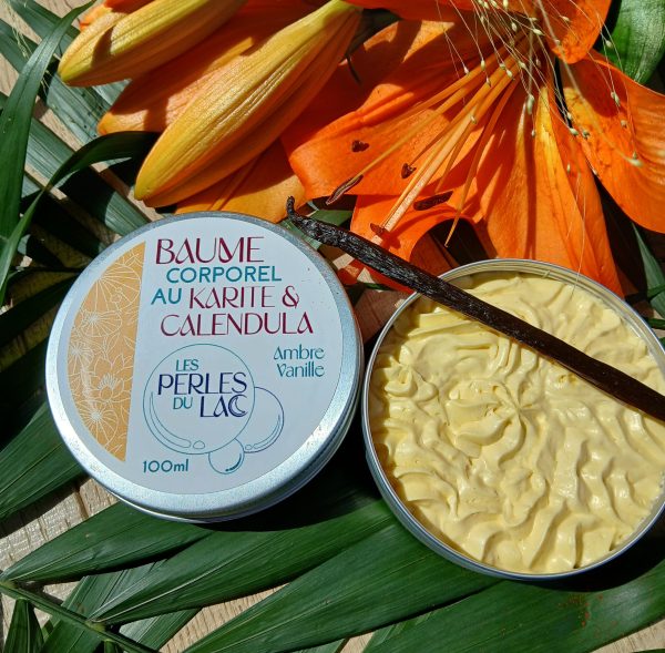 Baume corporel au Karité & Calendula Ambre Vanille – Image 3