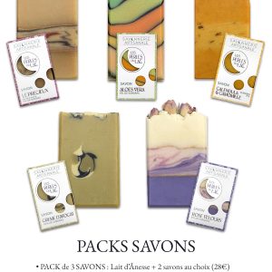 Pack 7 savons