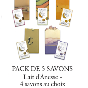 Pack 5 savons